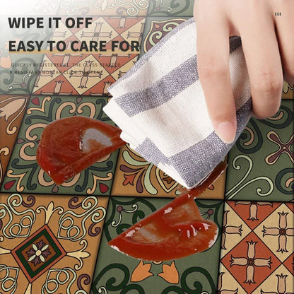 Vikama Vintage Coffee Machine Mat Absorbent Quick-Drying Drainage Mat Non-Slip Dish Drying Kitchen