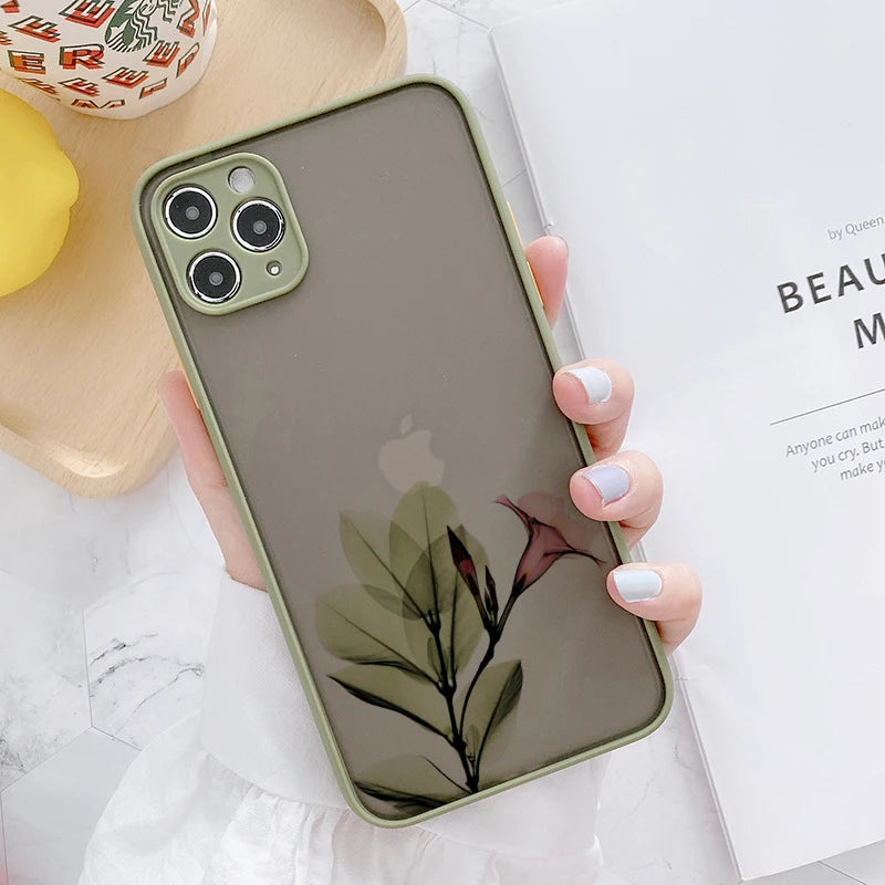 Floral iPhone Case – Daisy Flower Shockproof Cover