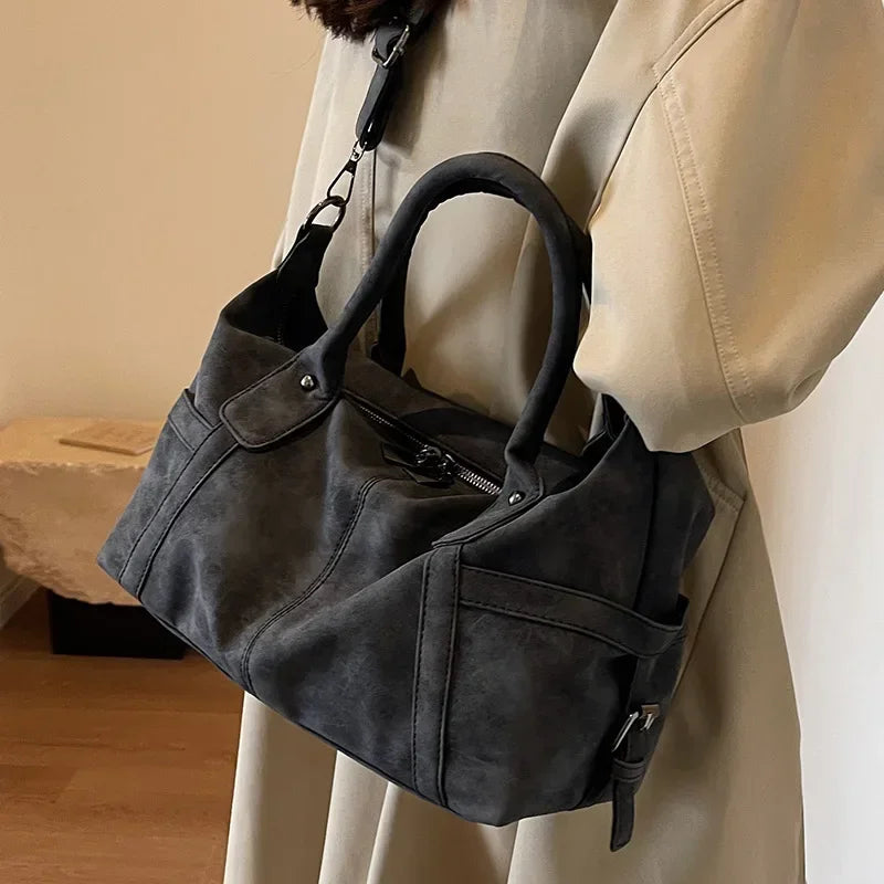 Retro Design PU Leather Shoulder Bags