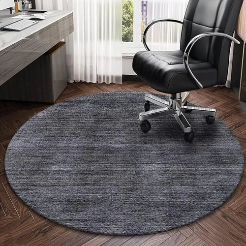 Round Area Rug – Non-Slip Nordic Geometric Carpet for Office & Living Room