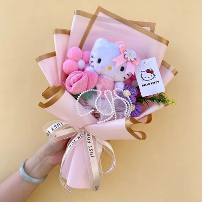 Sanrio Hello Kitty Kuromi Plush Bouquet Gift