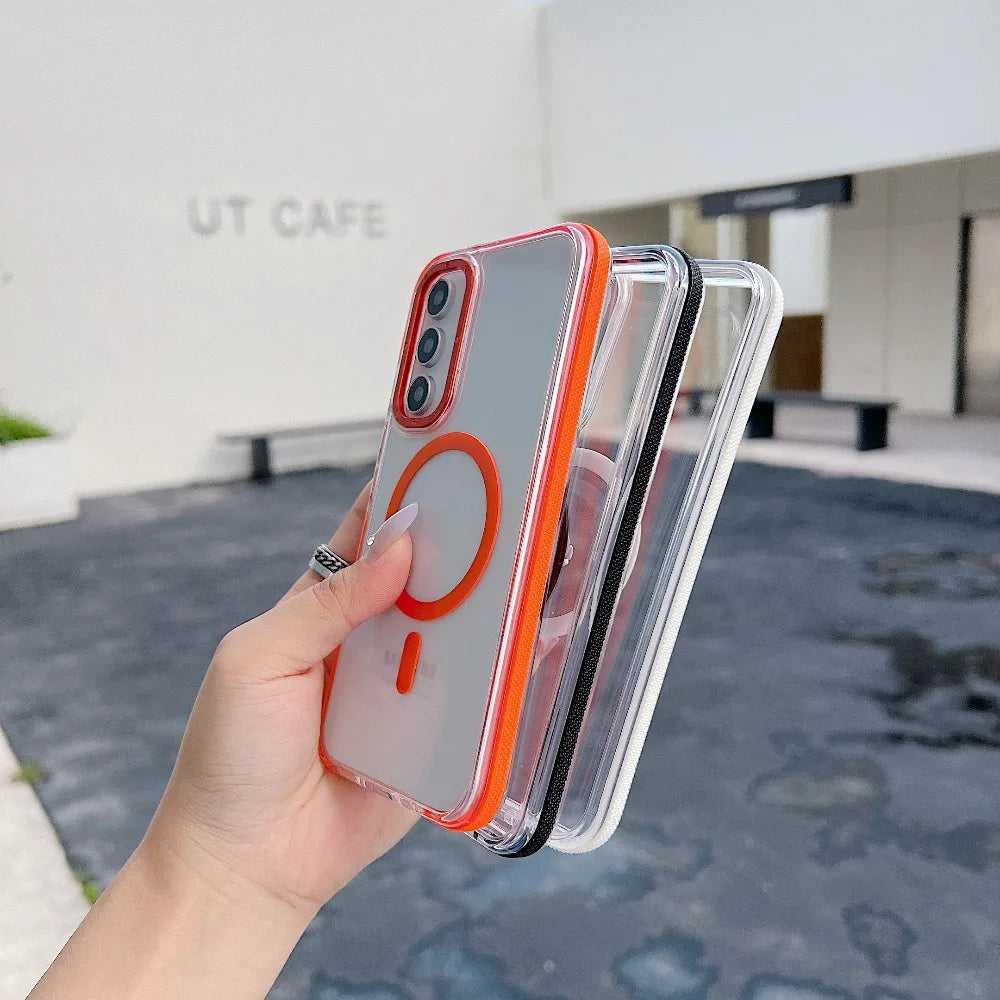 MagSafe Magnetic Clear Case for Samsung Galaxy A Series