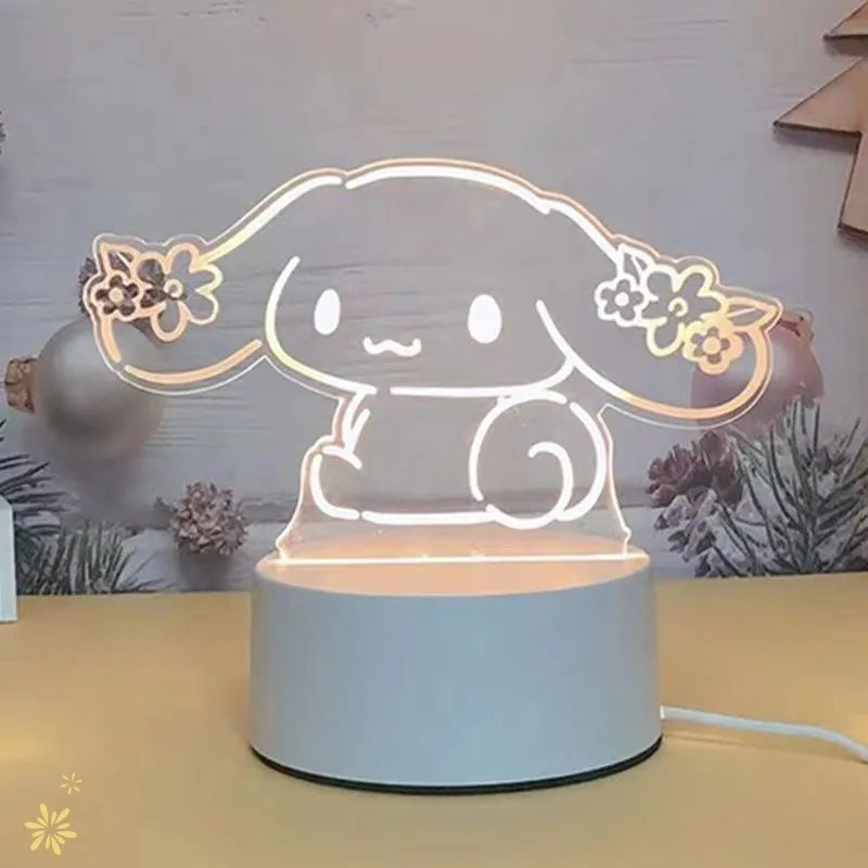 Hello Kitty Cinnamoroll Night Light Gift