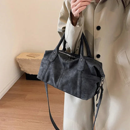 Retro Design PU Leather Shoulder Bags