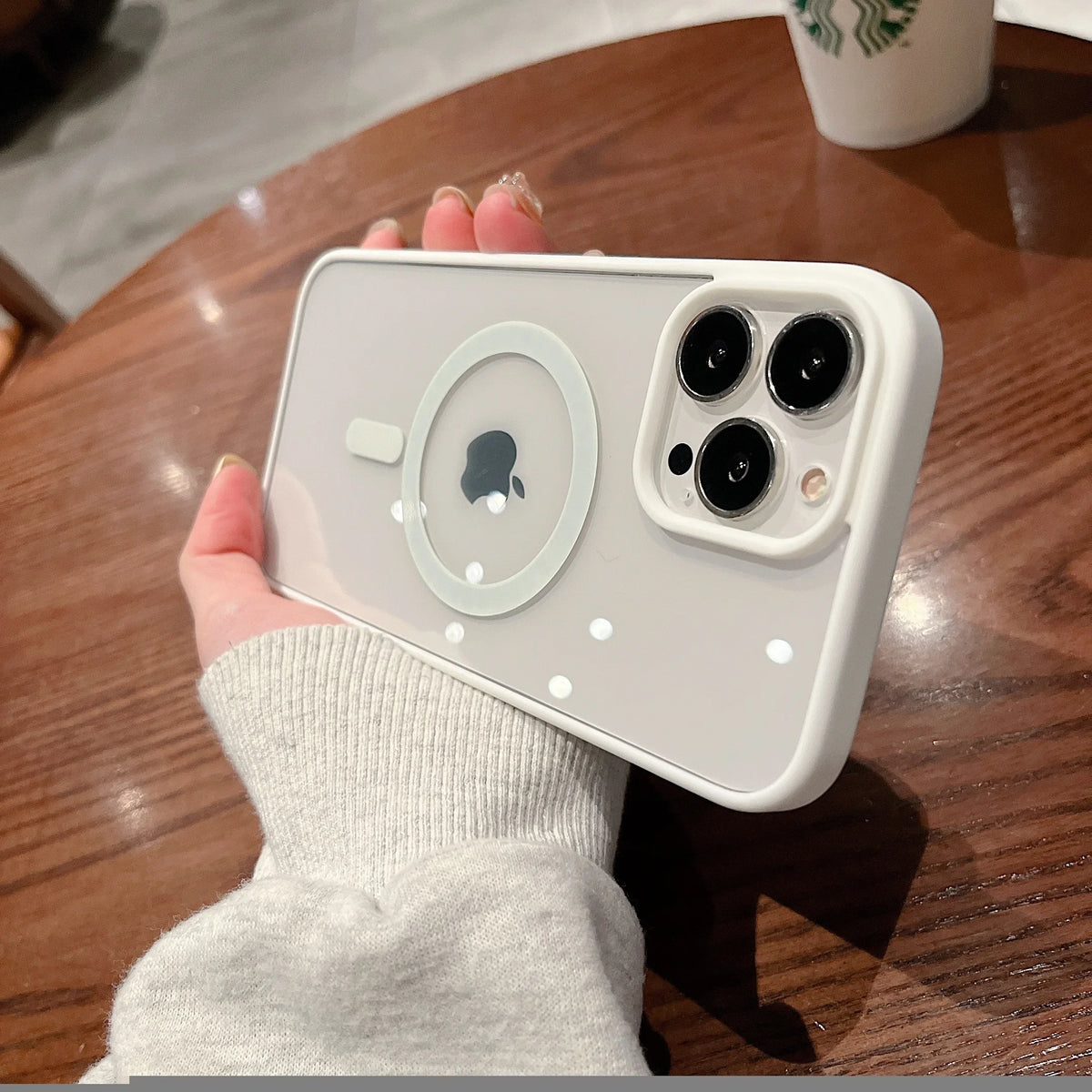 Transparent MagSafe iPhone Case – Colorful, iPhone X to 15 Series