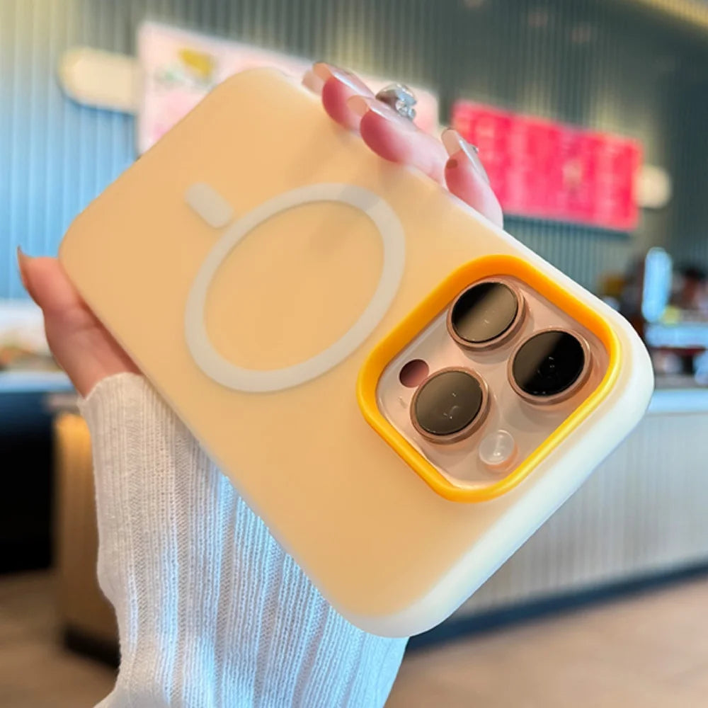 MagSafe Matte Candy Color iPhone Case – iPhone 17 / 16 / 15 / 14 / 13 / 12 / 11