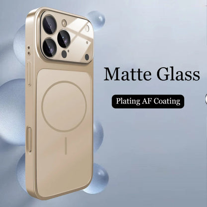 MagSafe Matte Glass iPhone Case – iPhone 13 to 17 Series