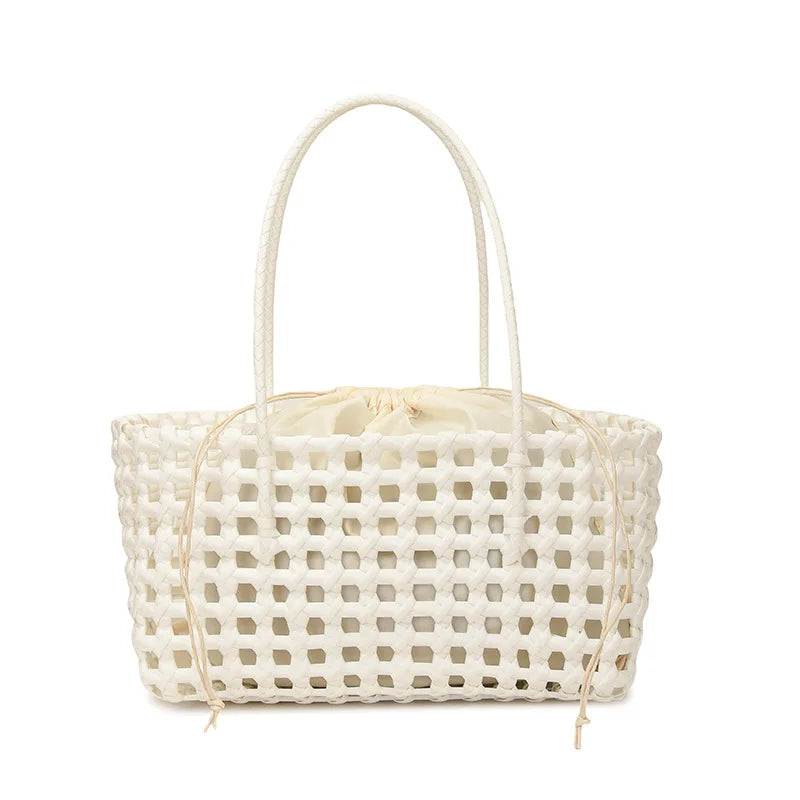 Vegetable Basket Women Straw Bags