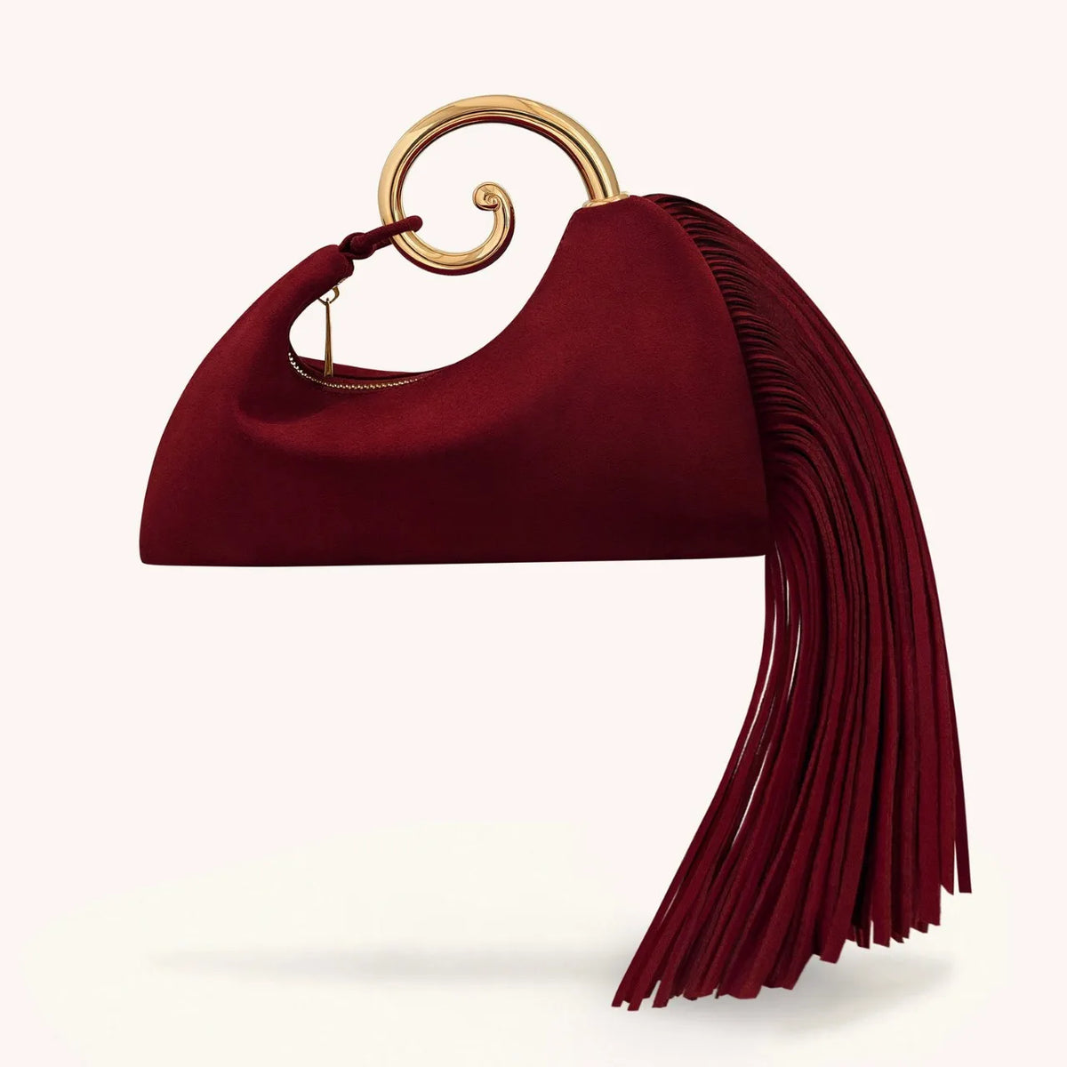 Suede Fringe Tassel Handbag – Women's Luxury Crossbody Purse