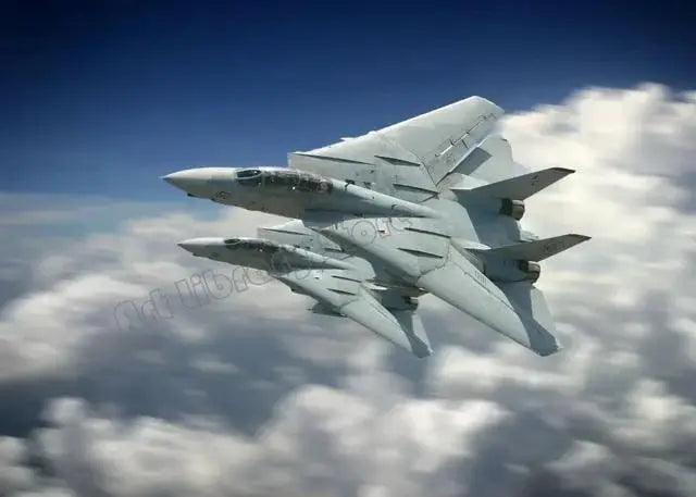 Military Jet Fighter Aircraft Canvas Wall Art Poster – Aviation Home Decor Print