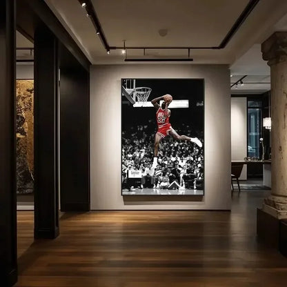 Kobe Bryant Inspirational Basketball Wall Art Poster – Slam Dunk Sports Decor