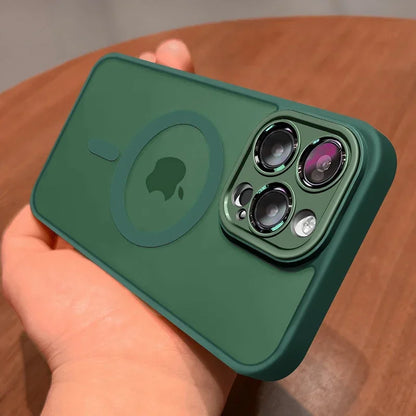 iPhone Case Matte Translucent Armor Shockproof MagSafe Compatible