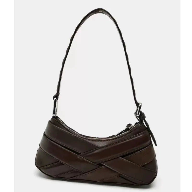 Vintage Black Underarm Bag