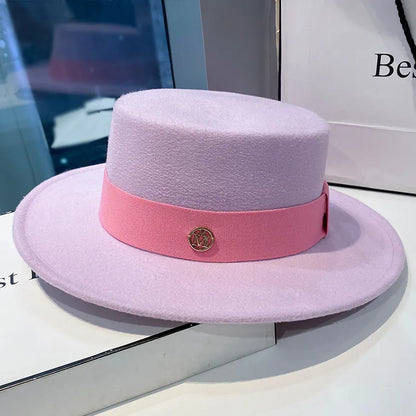 Fedora Hat – Elegant Felt Jazz Cap for Women & Men
