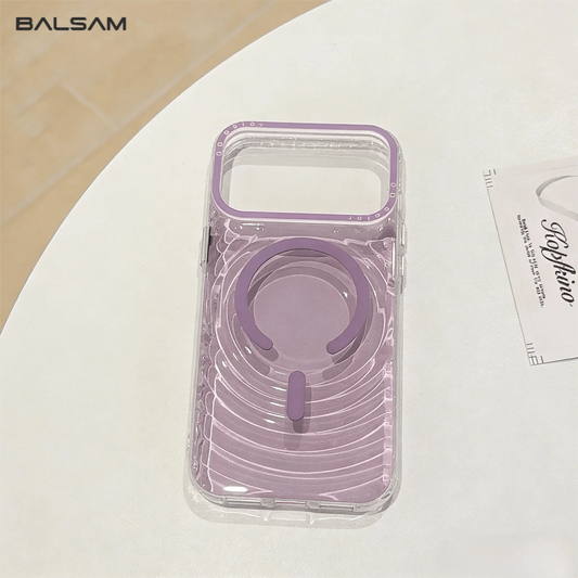 Clear Ripple MagSafe Magnetic Phone Case – iPhone 13 to 17 Series
