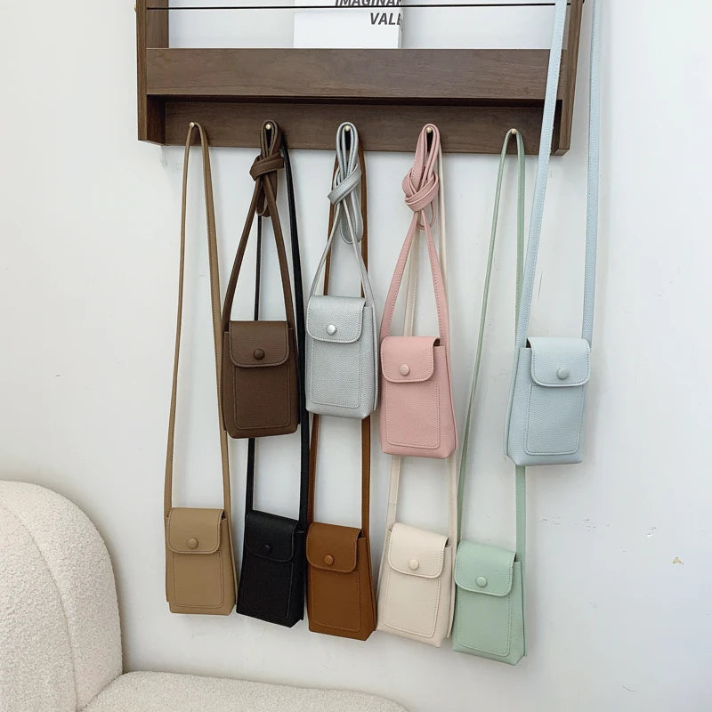 Design PU Leather Mini Crossbody Bags