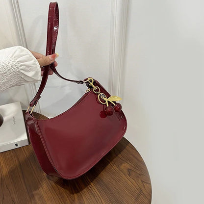 Vintage Retro Shoulder Bag for Women PU Leather