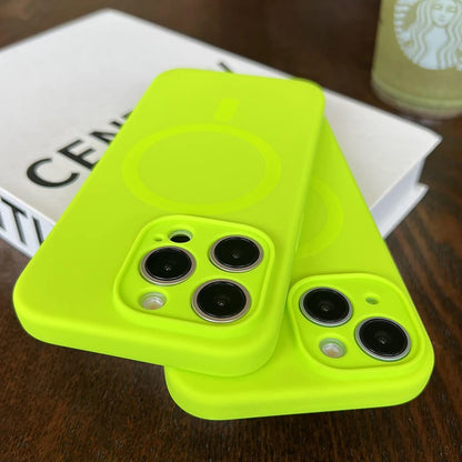 MagSafe Liquid Silicone iPhone Case – Magnetic Slim Cover iPhone 13 14 15 16 17