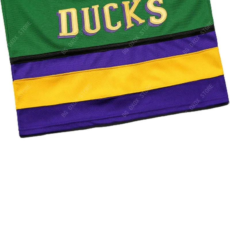 Mighty Ducks #96 Conway Ice Hockey Jersey – Green Stitched Uniform
