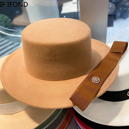 Fedora Hat – Elegant Felt Jazz Cap for Women & Men