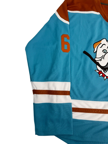 Shoresy #69 Sudbury Bulldogs Hockey Jersey – Stitched Men's Movie Jersey