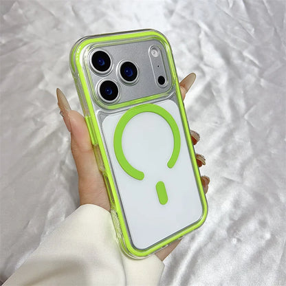 MagSafe Clear iPhone Case – Shockproof Magnetic Cover for iPhone 11 to 17