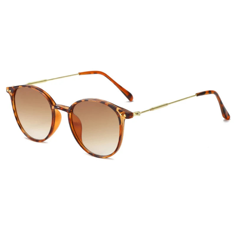 Round Vintage Sunglasses for Women – UV Protection Retro