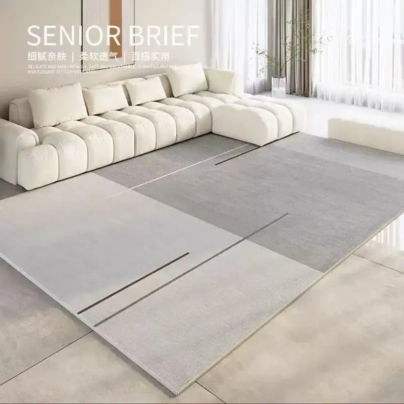 Luxury Area Rug – Modern Minimalist Non-Slip Living Room Carpet