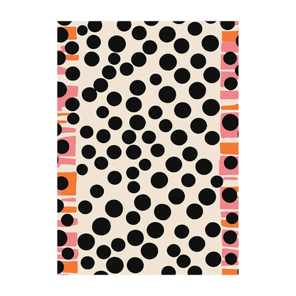 Mid-Century Modern Wall Art Poster – Retro Abstract Geometric Print