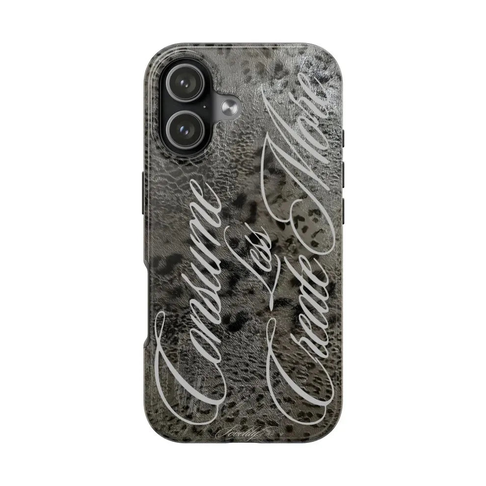 Pink Brown Stripe Phone Case – iPhone 17 16 15 14 13 12 11 XS Pro Max Plus