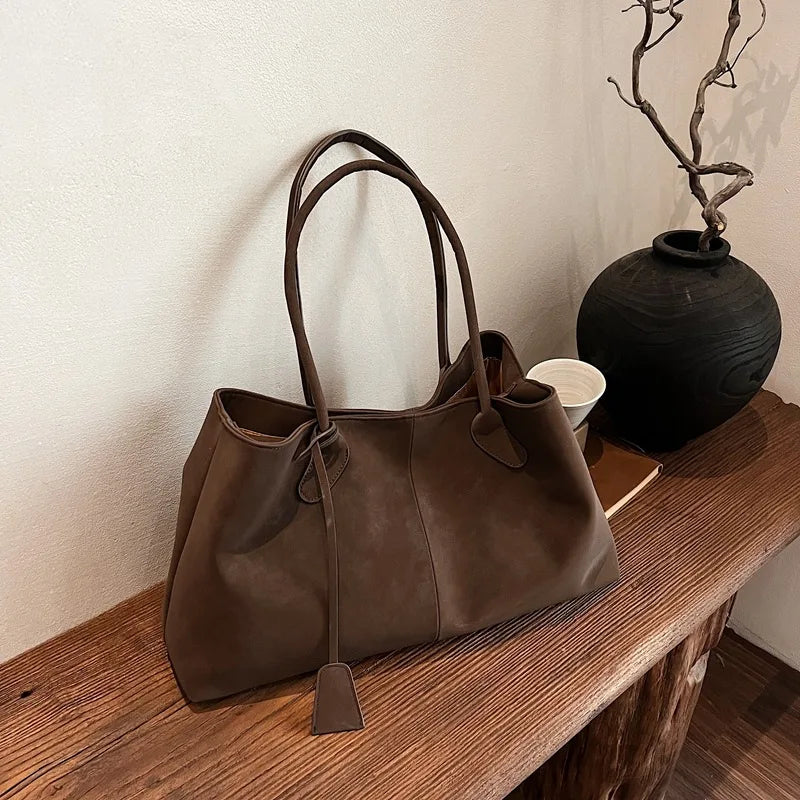 Vintage Casual Tote Bag New Large-capacity Handbag