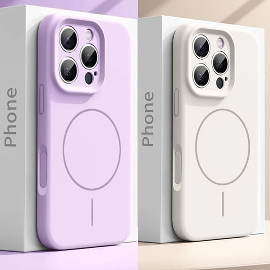 Liquid Silicone MagSafe iPhone Case – Multi-Color