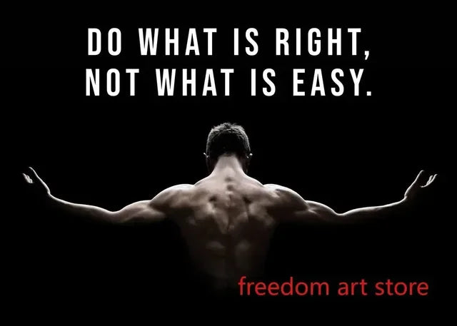 No Pain No Gain Gym Motivation Canvas Wall Art Print