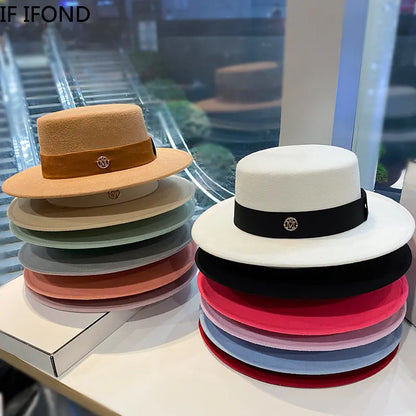 Fedora Hat – Elegant Felt Jazz Cap for Women & Men