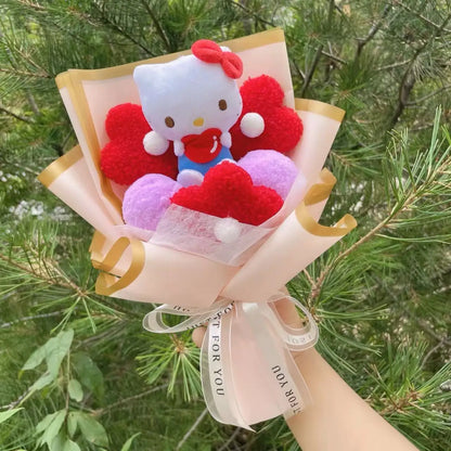 Sanrio Plush Flower Bouquet Gift