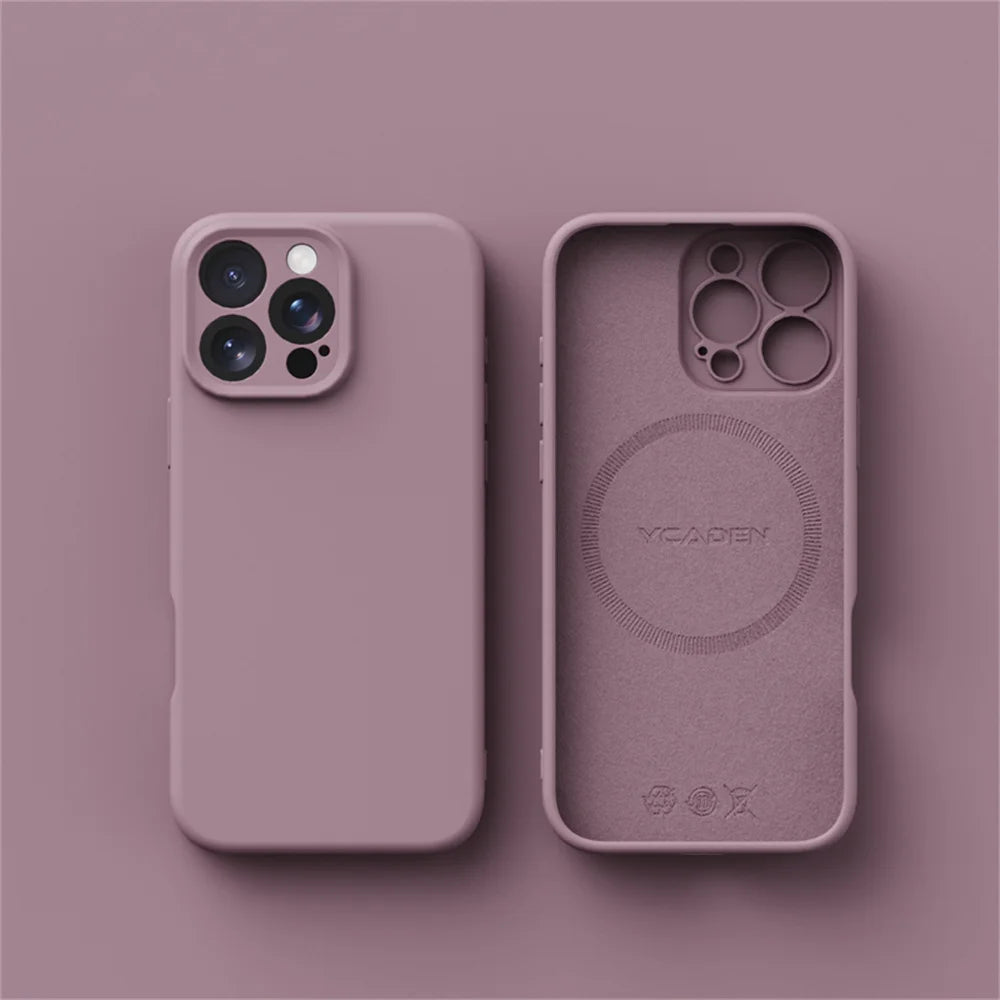 Liquid Silicone MagSafe iPhone Case – iPhone 12 to 17 Series