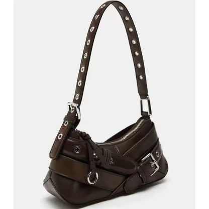 Vintage Black Underarm Bag