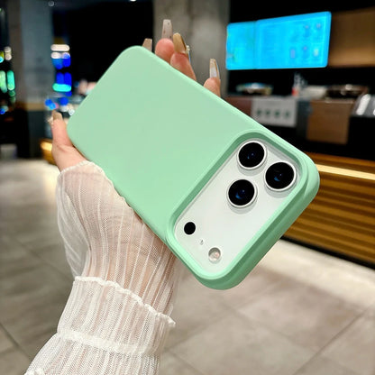 Liquid Silicone iPhone 17 Case – Candy Color Matte, iPhone 17 / Pro / Max / Air