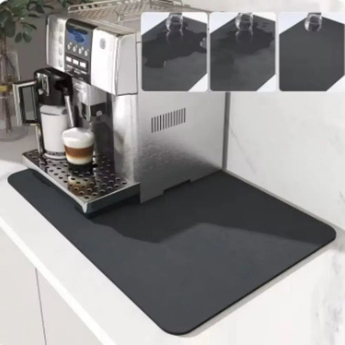Diatomite Countertop Drain Mat – Super Absorbent Non-Slip