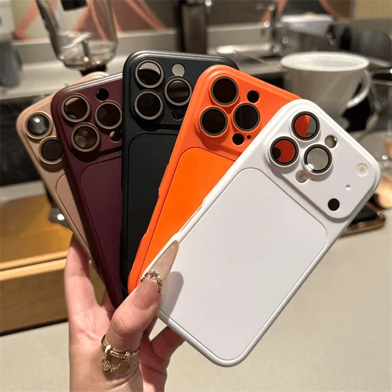 Matte Shockproof iPhone Case with Full Lens Protection – iPhone 11 to 17