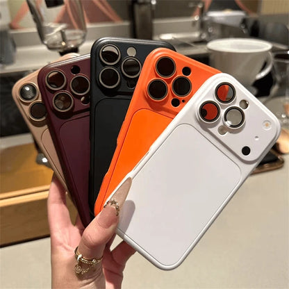 Matte Shockproof iPhone Case with Full Lens Protection – iPhone 11 to 17
