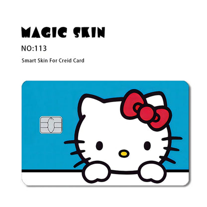Sanrio Cartoon Bank Card Skin Stickers