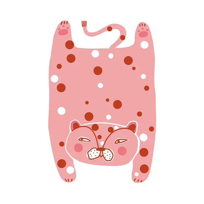 Cartoon Animal Shaped Rug – Soft Absorbent Anti-Slip Floor Mat
