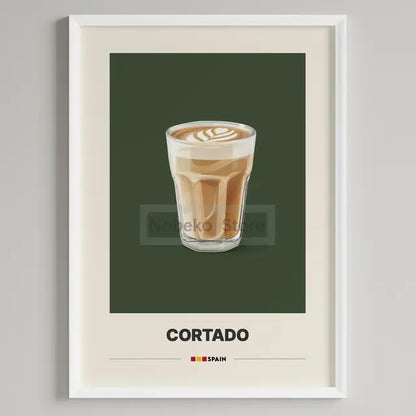 Italian Coffee Minimalist Poster | Cappuccino Espresso Latte Wall Art Print
