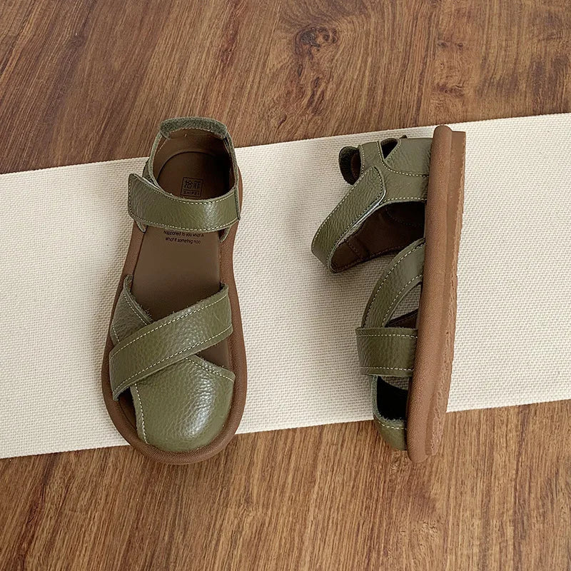 Women's Roman Sandals – Soft Sole Summer Beach Shoes