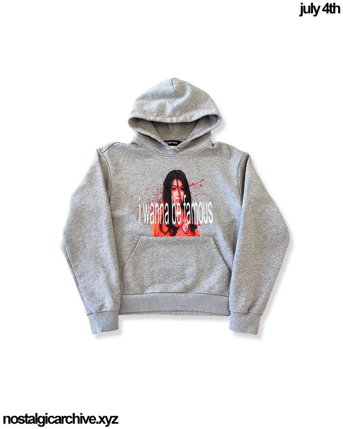 Graphic Slogan Oversized Hoodie – Y2K Grunge Streetwear Women