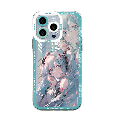 Hatsune Miku iPhone Case – Anime Phone Cover for iPhone 11–17