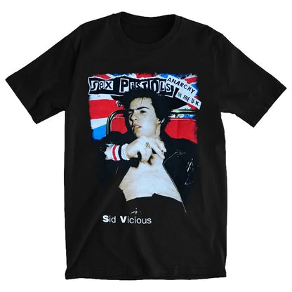 Sex Pistols Vintage Graphic T-Shirt – Punk Rock Band Tee