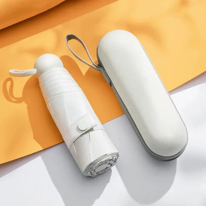 Mini Capsule Umbrella With UV Protection