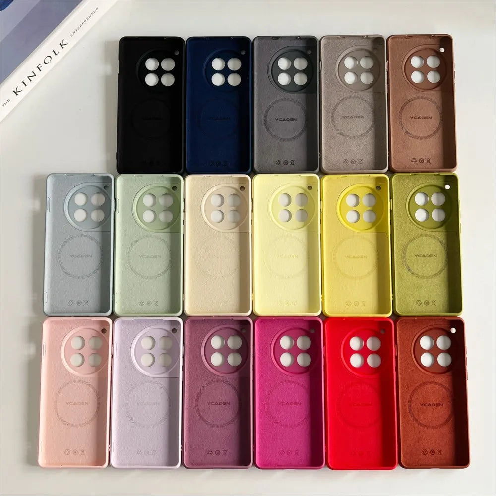 Magnetic Liquid Silicone Case for OnePlus – MagSafe Wireless Charging